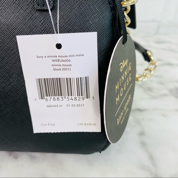 ❗️Sold❗️Kate Spade Minnie Mouse Mini Maise Crossbody - Picture 8 of 9
